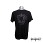 Preview: Classic Street-Line T-Shirt "Ehrenkodex77" , Totenkopf, schwarz,  hochwertiger Siebdruck